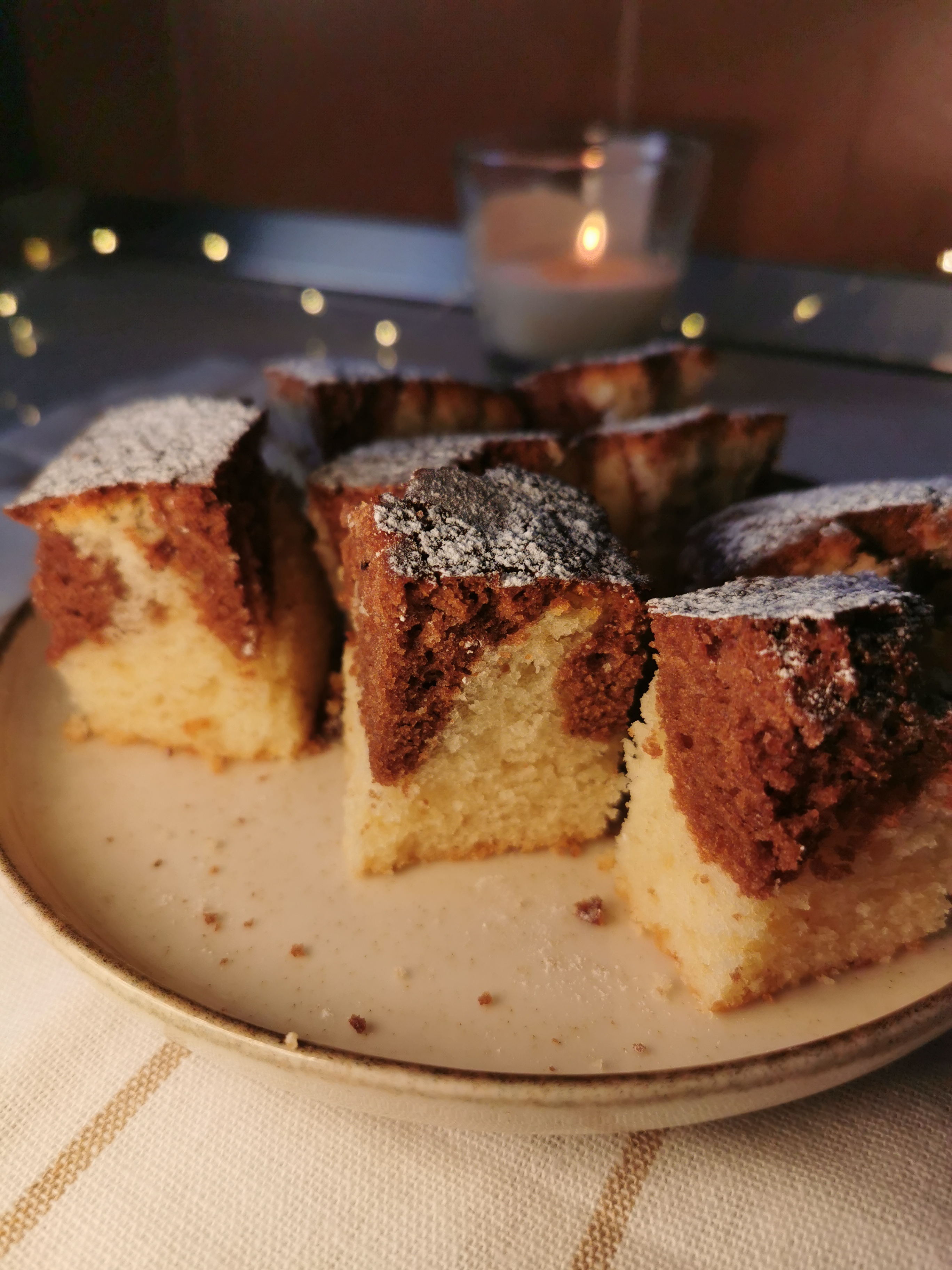 prajitura turnata cu vanilie si cacao