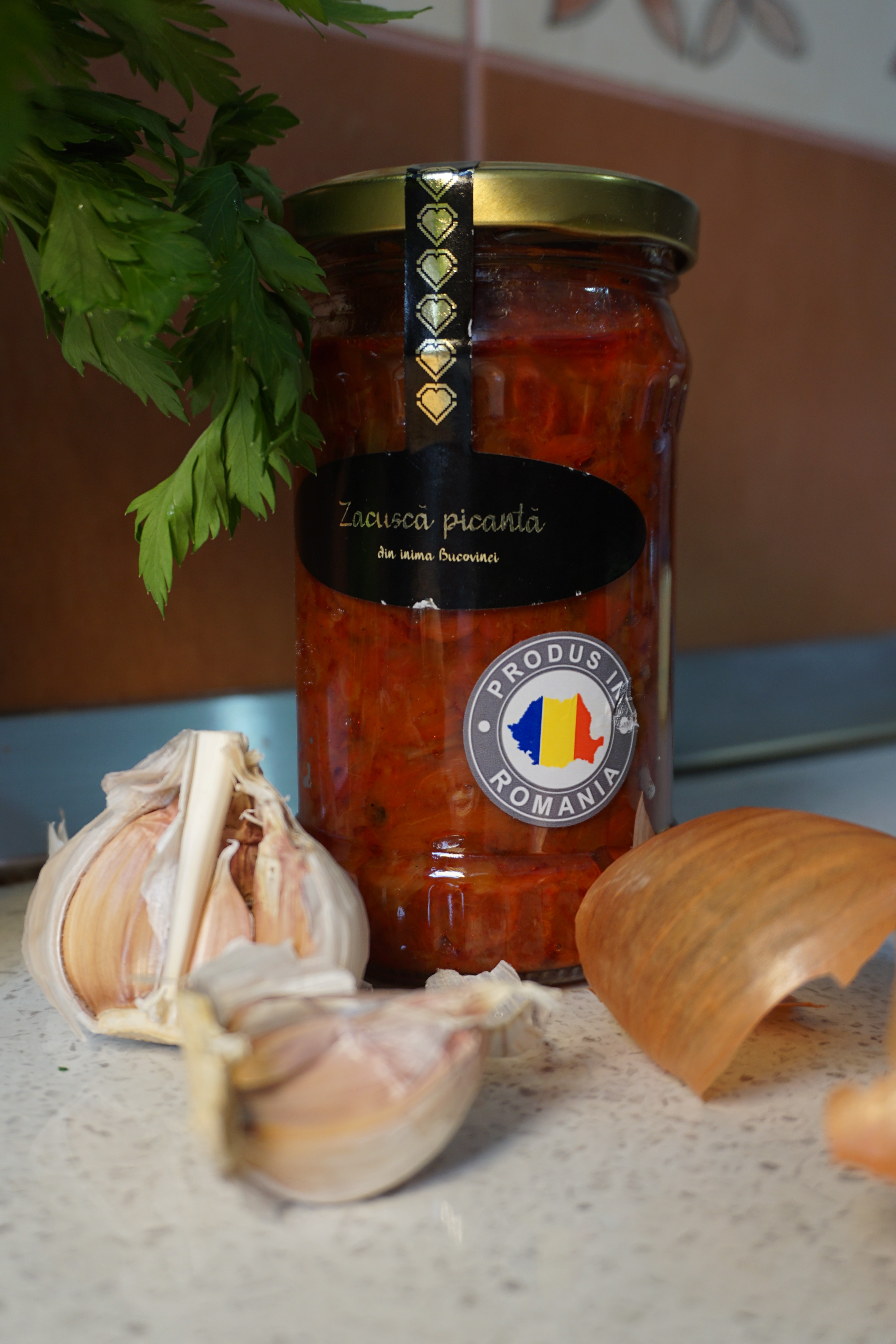 zacuscă tradițională picantă