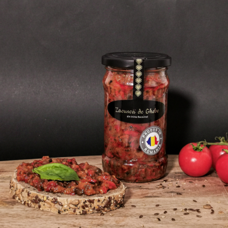 Zacusca de ghebe din pădurile seculare ale Bucovinei. Produs realizat după o rețetă tradițională bucovineană cu ingrediente 100% naturale! [1]