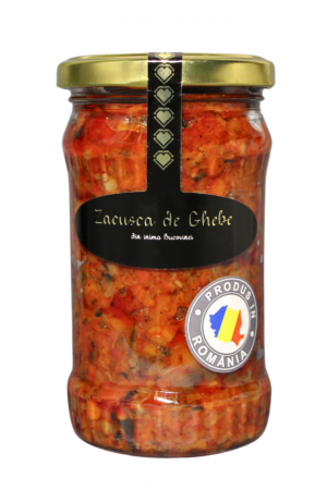 Zacusca de ghebe din pădurile seculare ale Bucovinei. Produs realizat după o rețetă tradițională bucovineană cu ingrediente 100% naturale! [0]