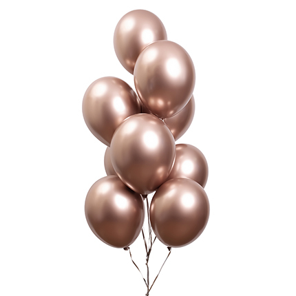 Baloane Rose-Gold Sidefate cu Heliu [1]
