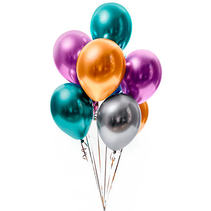 Baloane Multicolor Sidefate cu Heliu [1]