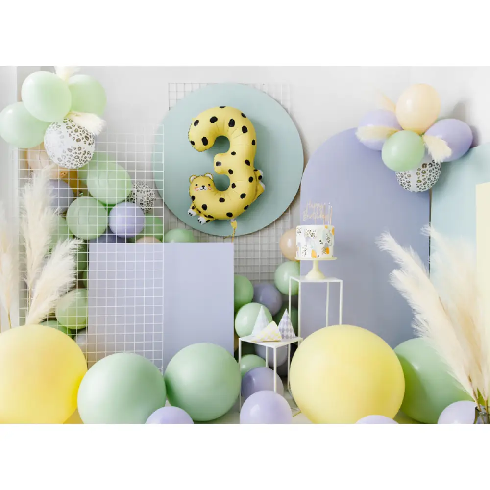 Balon Folie Cifra 3 Ghepard [3]