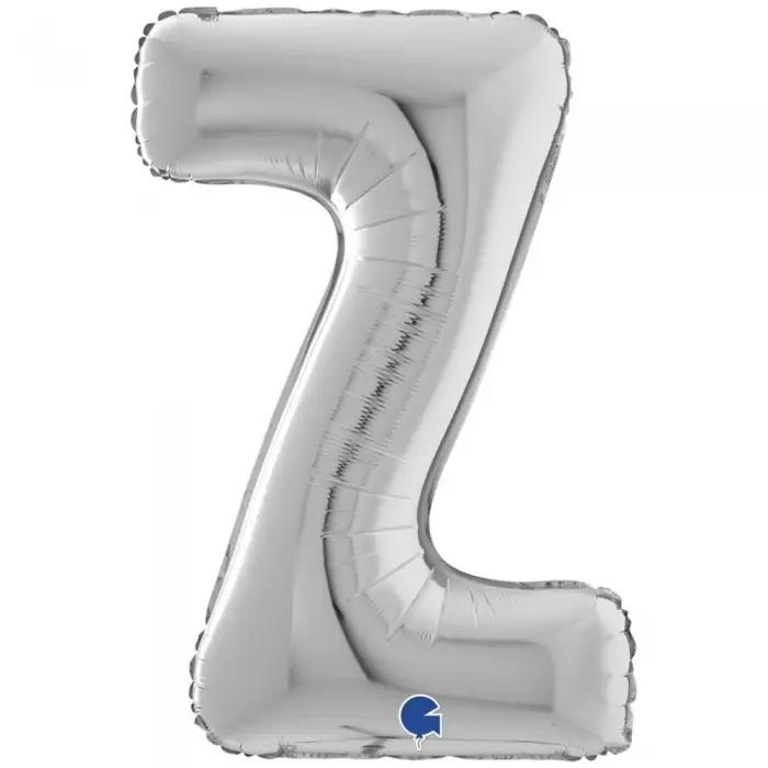 Balon Folie Litera Z Argintiu 66 cm [1]