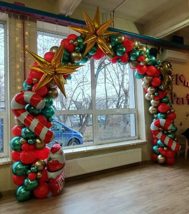 Ghirlandă din Baloane pentru Crăciun [2]