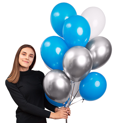 Butelii cu Heliu în București - Baloane cu Heliu din Latex (30cm)