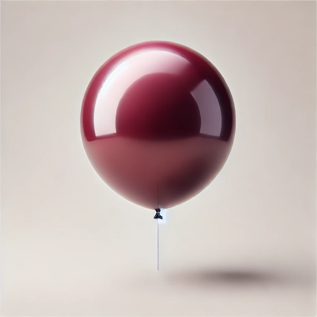 Standard Latex - Baloane Vișiniu cu Heliu