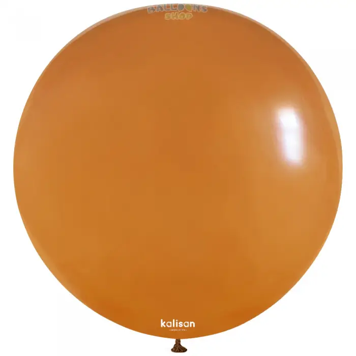 Baloane Jumbo - Baloane cu Heliu Jumbo 60cm Caramel Standard