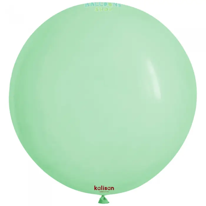 Baloane Jumbo - Baloane cu Heliu Jumbo 60cm Green Macaron