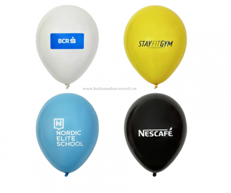 Personalizate - Baloane Personalizate din Latex cu Logo