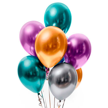 Baloane Multicolor Sidefate cu Heliu [1]