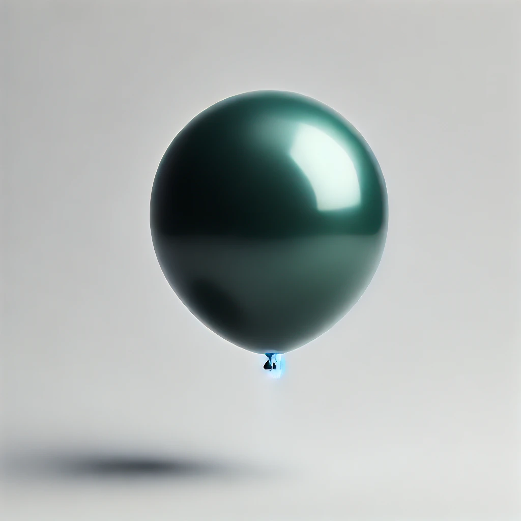 Standard Latex - Baloane Verde Inchis cu Heliu