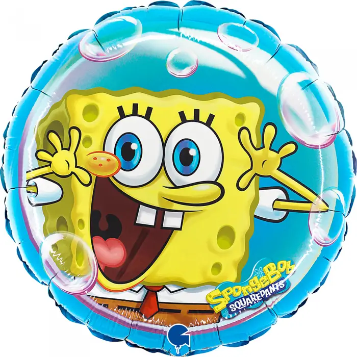 Balon cu Heliu Rotund SpongeBob 46cm [1]