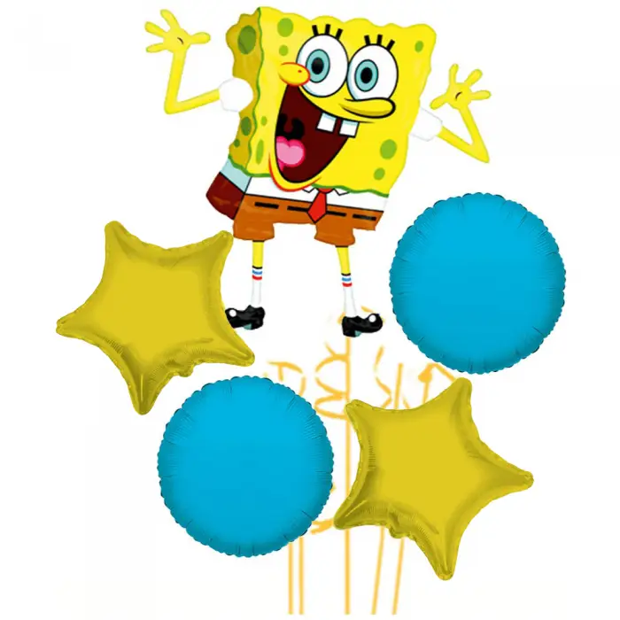 Personalizate - Set din Baloane cu Heliu SpongeBob