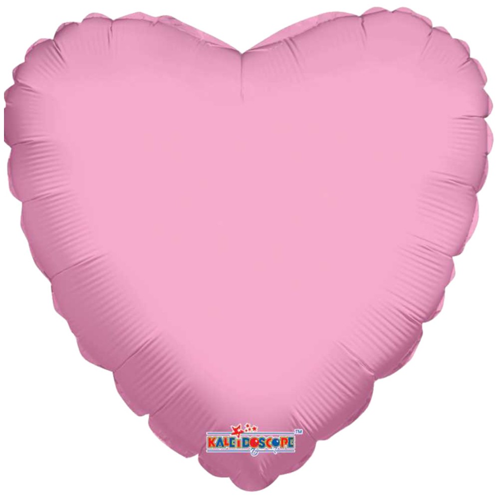 Baloane în Formă de Inimă - Balon Folie Inimă Roz 45cm cu Heliu