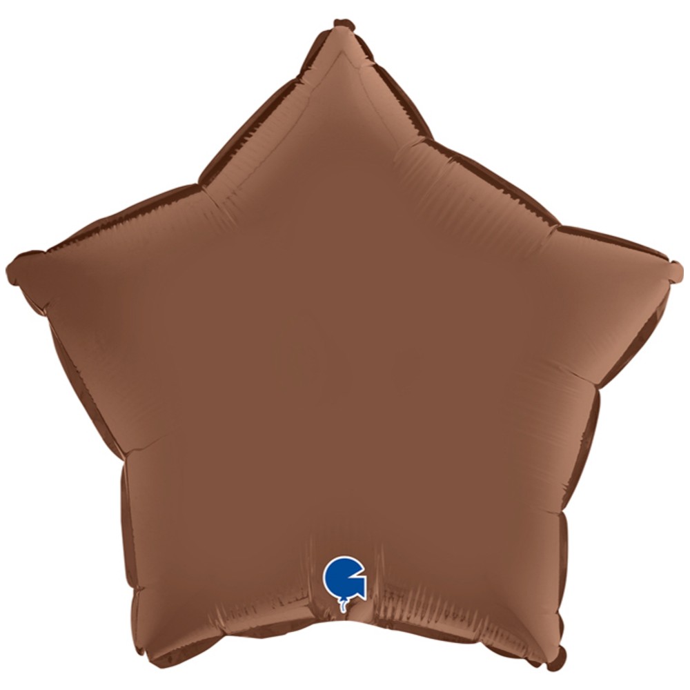 Personalizate - Balon Folie Stea Maro 46cm cu Heliu