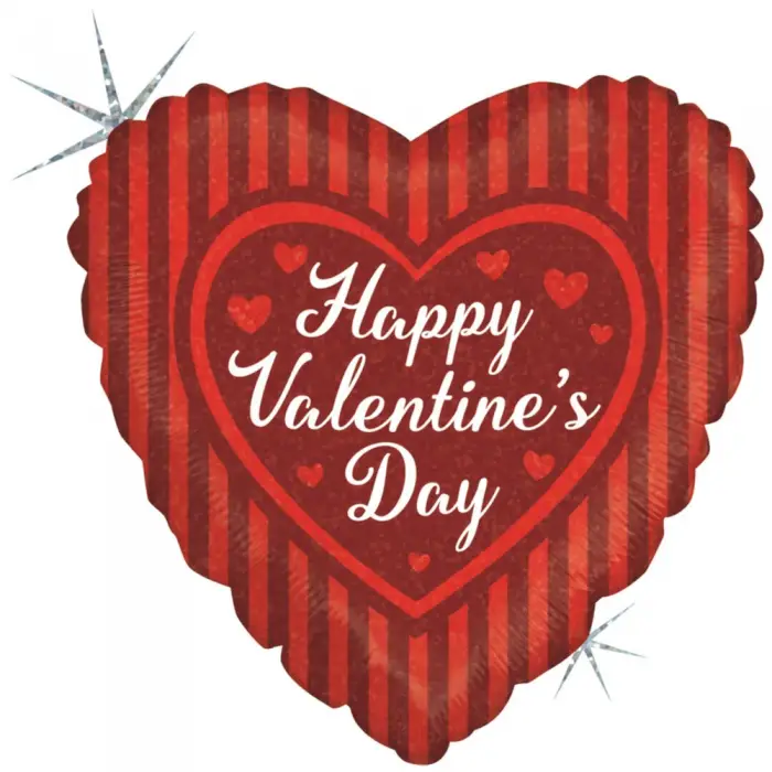 Baloane în Formă de Inimă - Balon Inimă Happy Valentine's