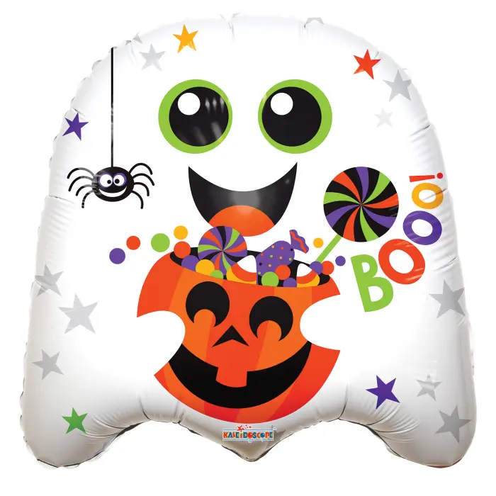 Personalizate - Balon cu Heliu Fantoma Halloween