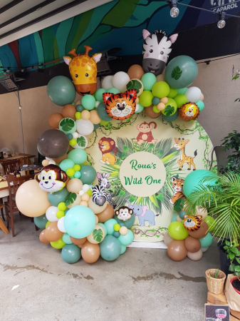 Decorațiuni - Photo Corner Animale pentru Botez