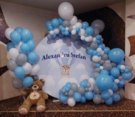 Decorațiuni - Photo Corner Baiat pentru Botez