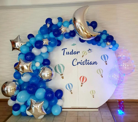 Decorațiuni - Photo Corner Baiat pentru Botez