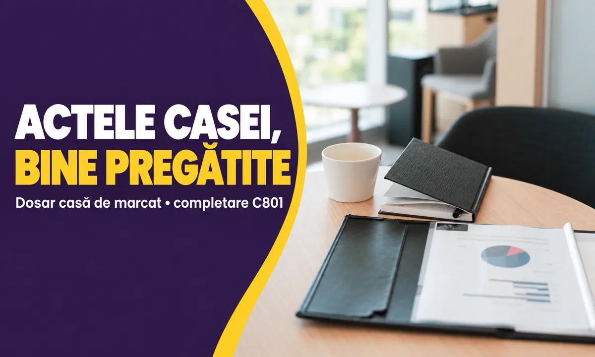 Intocmire dosar casa de marcat - Bannat — avantaj în utilizare