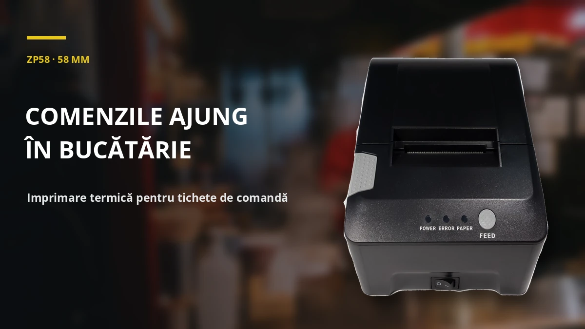 ZP58 · 58 MM — comenzile ajung în bucătărie