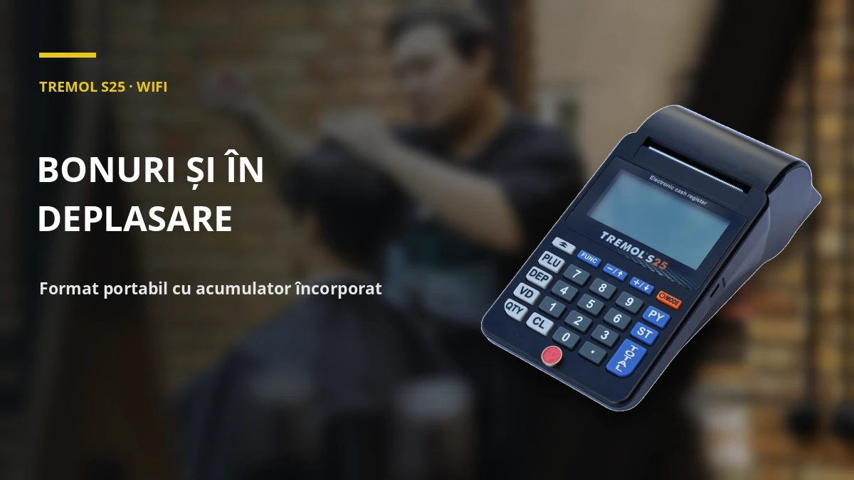 TREMOL S25 · WIFI — bonuri și în deplasare