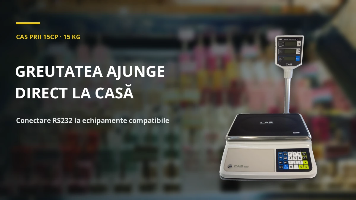 CAS PRII 15CP · 15 KG — greutatea ajunge direct la casă