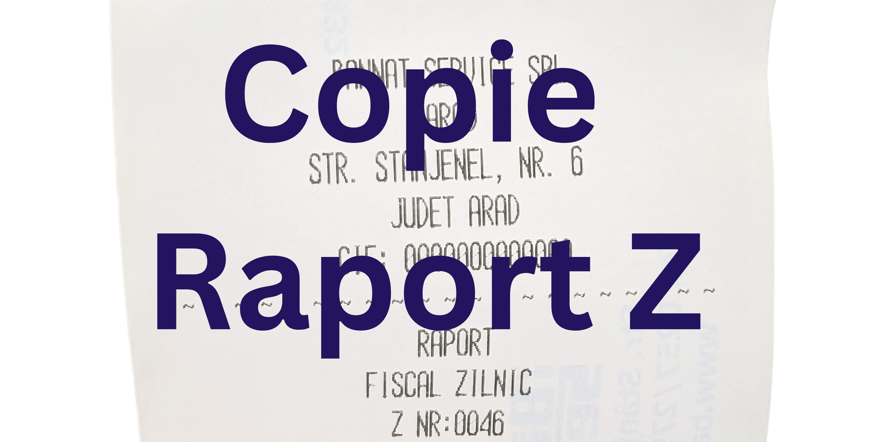 Cum se scoate o copie dupa un Raport Z din casa de marcat