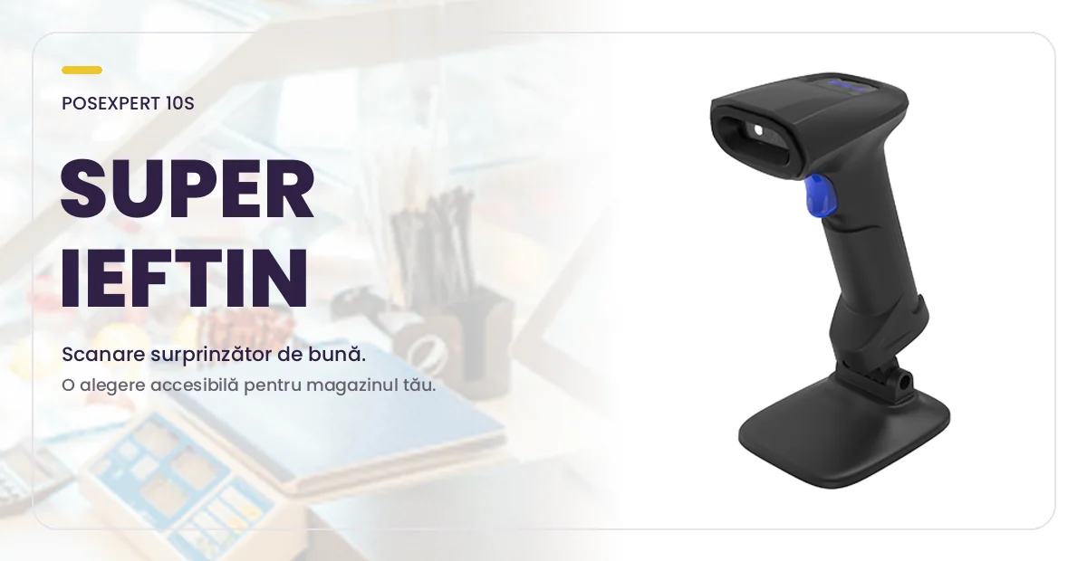 PosExpert 10S: scanner 2D la preț accesibil
