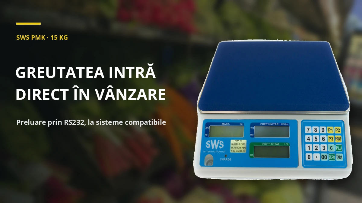 SWS PMK · 15 KG — greutatea intră direct în vânzare