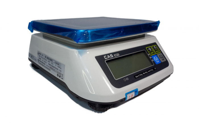 Cantar de verificare cu numarare, CAS SWII 6CS, cu RS232, 6Kg, verificare metrologica, acumulator [2]