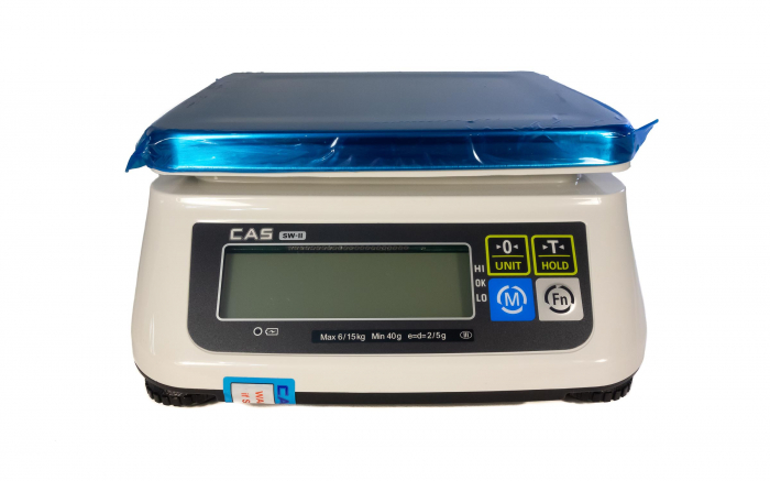 Cantar de verificare cu numarare, CAS SWII 6CS, 6Kg, verificare metrologica, acumulator [1]