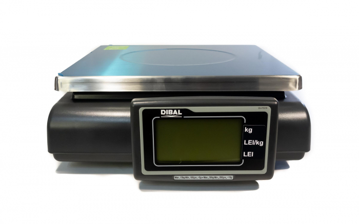 Cantar electronic comercial, Dibal G325, 30 Kg, cu RS232, verificare metrologica [5]