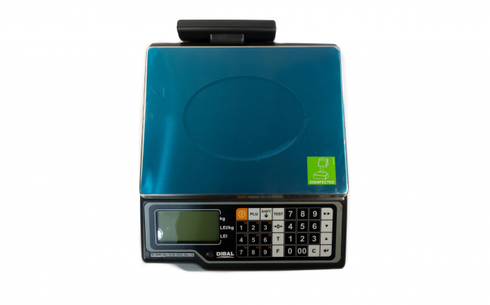 Cantar electronic comercial, Dibal G325, 30 Kg, cu RS232, verificare metrologica [3]