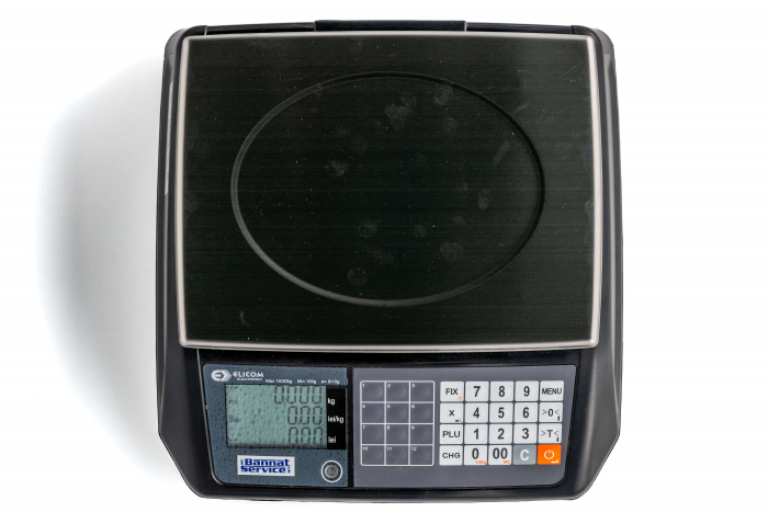 Cantar electronic comercial, Elicom S300, 15 Kg, cu RS232, acumulator, verificare metrologica [3]