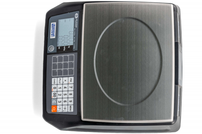 Cantar electronic comercial, Elicom S300, 15 Kg, cu RS232, acumulator, verificare metrologica [6]