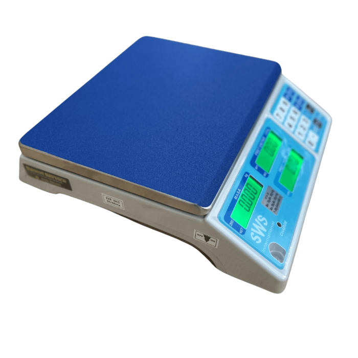 Cantar electronic comercial SWS,tip RTS 15 Kg, acumulator, verificare metrologica [2]