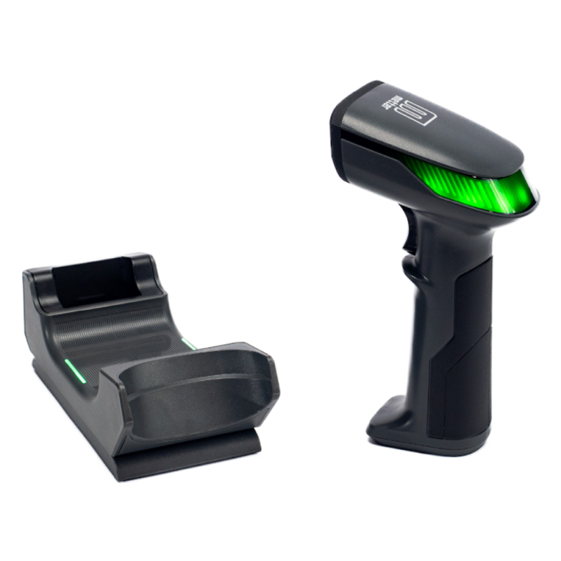 Cititor coduri de bare wireless Metter HS2200, 2D, USB, Bluetooth, negru [2]