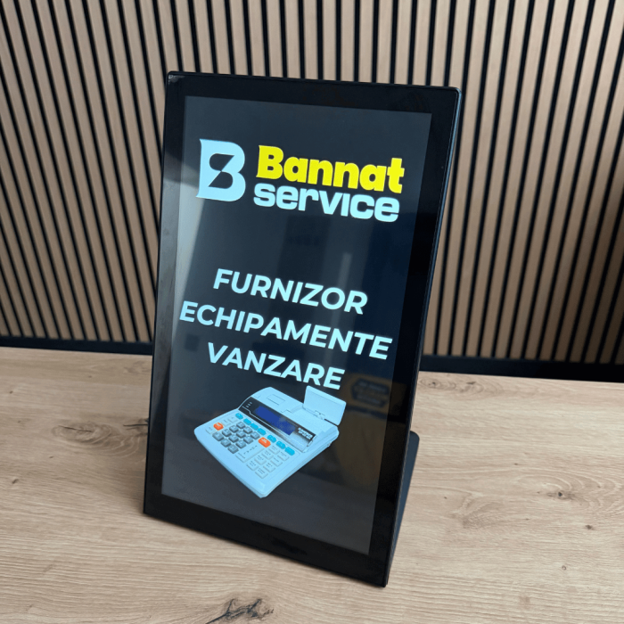 Display publicitar Digital Signage pentru reclame cu Android, 14" [5]