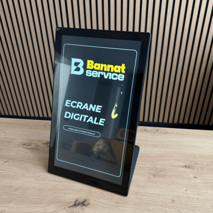 Display publicitar Digital Signage pentru reclame cu Android, 14" [4]