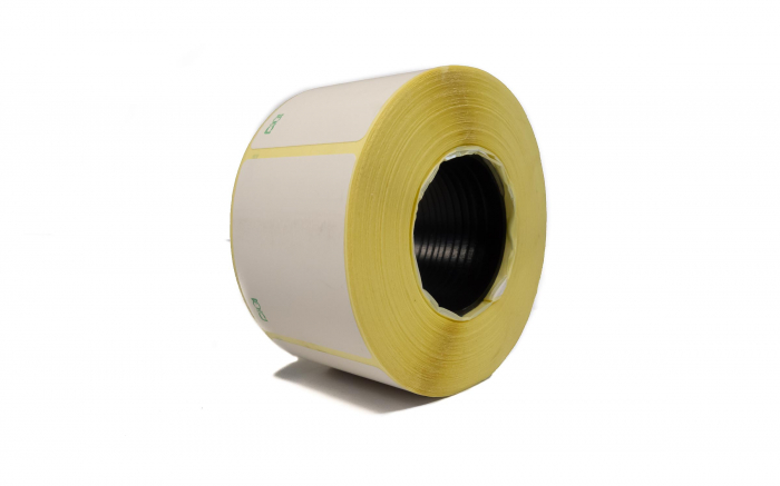 Etichete 40 x 46 mm , autoadezive termice in rola, albe, 600 etichete / rola [4]