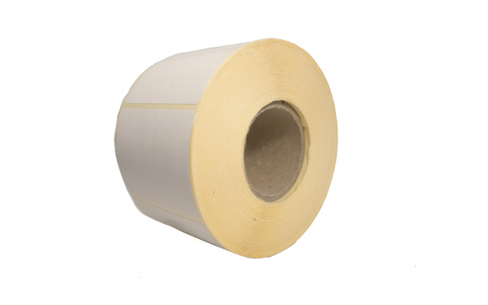 Etichete 58 x 43 mm, autoadezive, termice in rola, albe, 1000 etichete / rola [3]