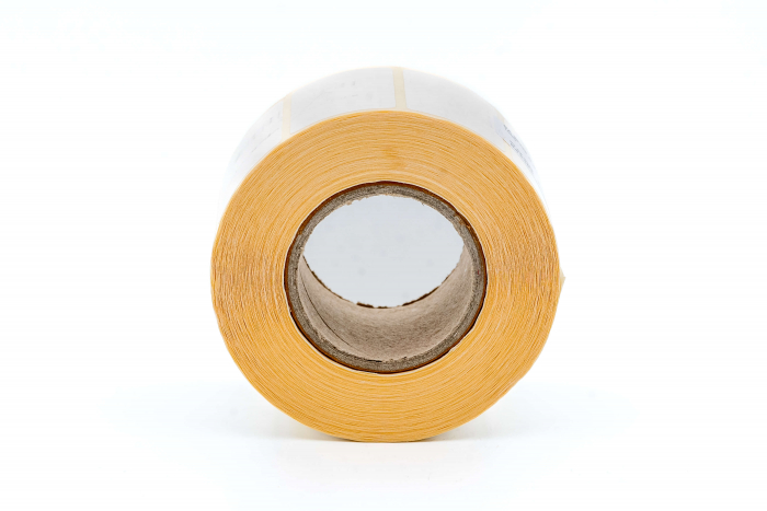 Etichete autoadezive termice in rola, 38 x 25 mm, albe, 1000 etichete / rola [5]