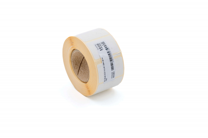 Etichete autoadezive termice in rola, 38 x 25 mm, albe, 1000 etichete / rola [2]