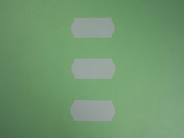 Etichete pret, 26x12mm, colturi rotunjite, 1500 buc/rola, alb [6]