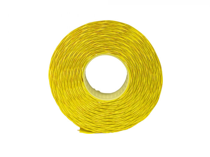 Etichete pret, 26x12mm, colturi rotunjite, 1500 buc/rola, galben [4]