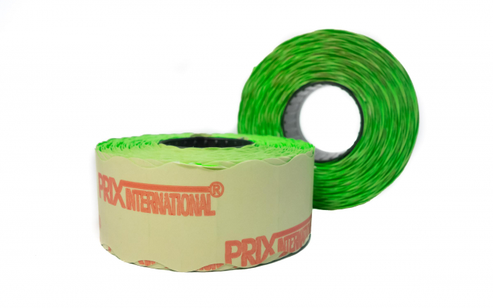 Etichete pret, dimensiune 26x16mm, margini rotunjite, 1000 buc/rola, verde [4]
