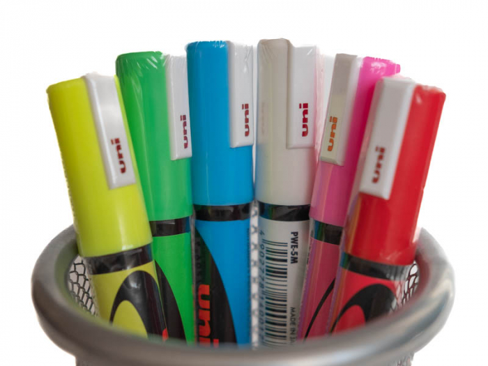Marker Uni Chalk PWE-5M, creta lichida, 1.8 - 2.5 mm [4]